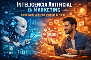 Inteligencia Artificial en Marketing: Cómo Usarla sin Perder Identidad de Marca