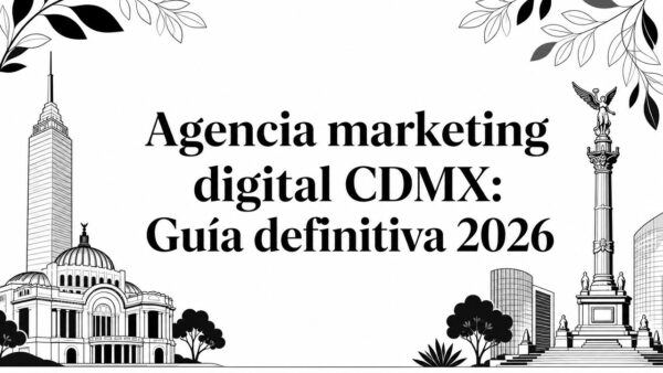 Agencia marketing digital CDMX: Guía definitiva 2026