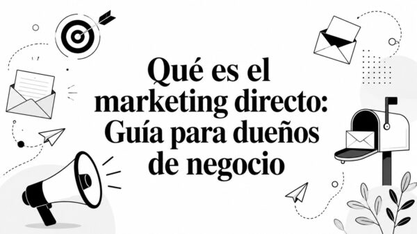 Qué es el marketing directo: Guía para dueños de negocio
