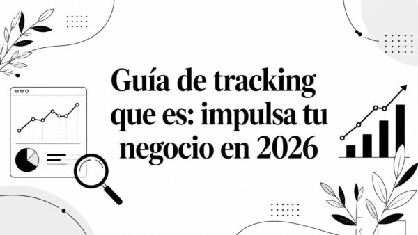 Guía de tracking que es: impulsa tu negocio en 2026