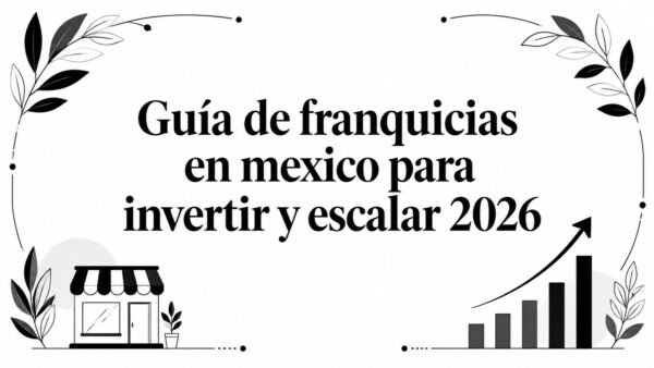 Guía de franquicias en mexico para invertir y escalar 2026