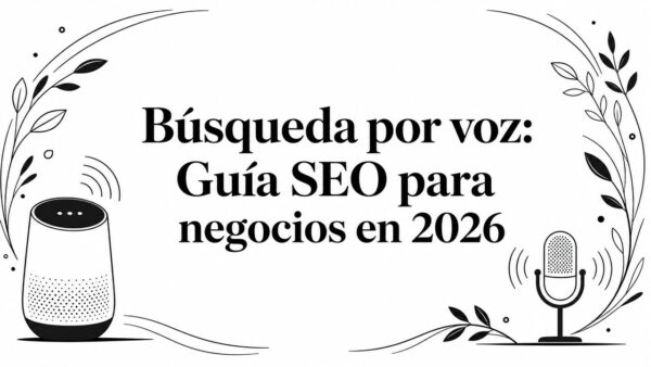 Búsqueda por voz: Guía SEO para negocios en 2026