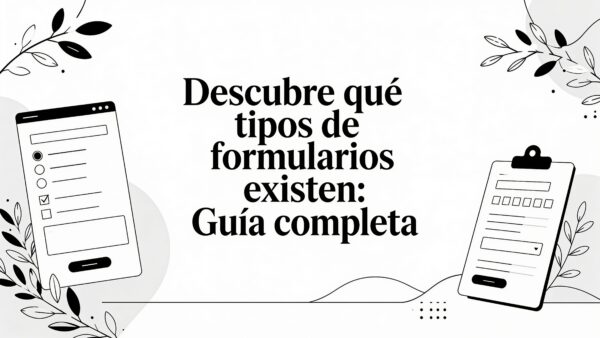 Descubre que tipos de formularios existen: Guía completa