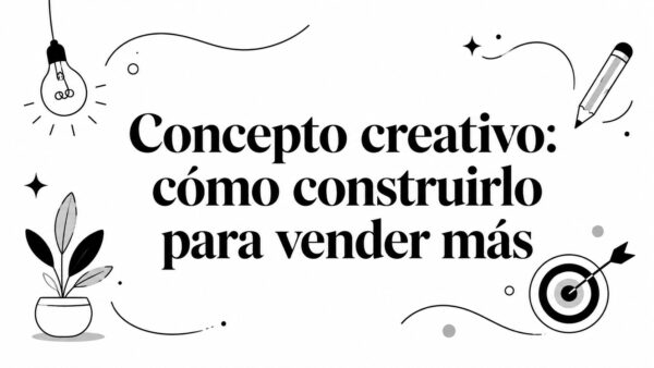 Concepto creativo: cómo construirlo para vender más