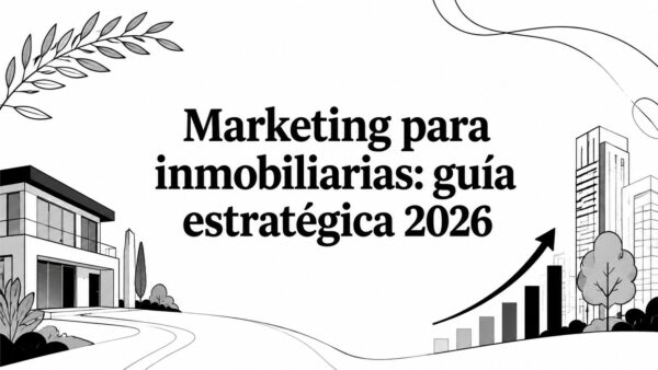 Marketing para inmobiliarias: guía estratégica 2026