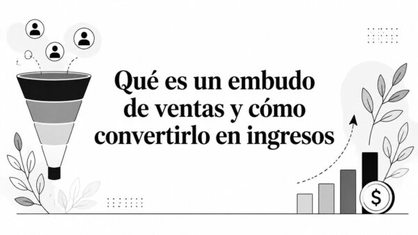 Qué es un embudo de ventas y cómo convertirlo en ingresos