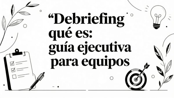 Debriefing que es: guía ejecutiva para equipos