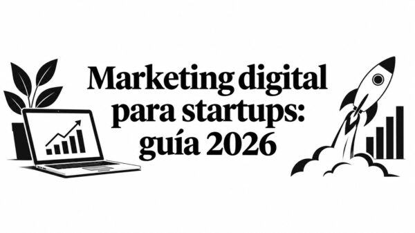 Marketing digital para startups: guía 2026