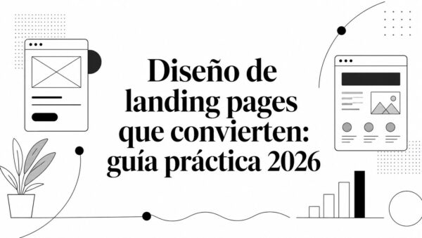 Diseño de landing pages que convierten: guía práctica 2026