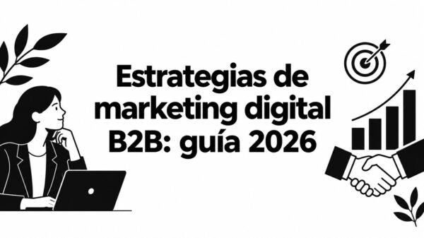Estrategias de marketing digital B2B: guía 2026
